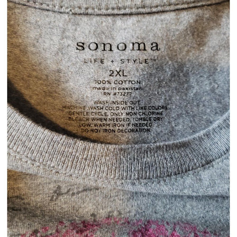 Sonoma Life + Style Tee NWOT - Picture 6 of 6